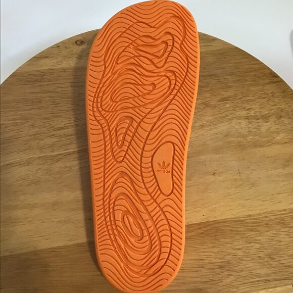 Human Race Adidas Pharrell Williams Orange Chancletas HU Slide Size 11 main image 10
